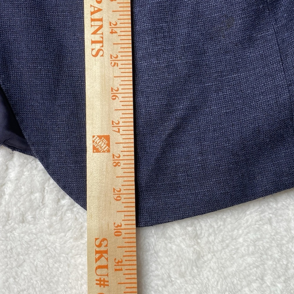 Men Suitsupply Blazer Lazio Single Breasted slim Silk Linen Wool Ethomas size 48 - Picture 3 of 16